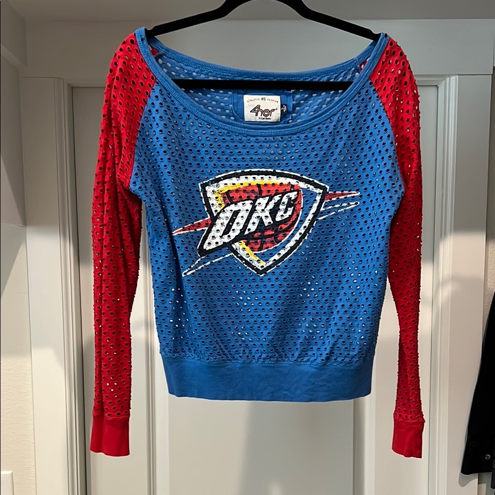 NBA THUNDER OKC Women's TOP Nothing but Net